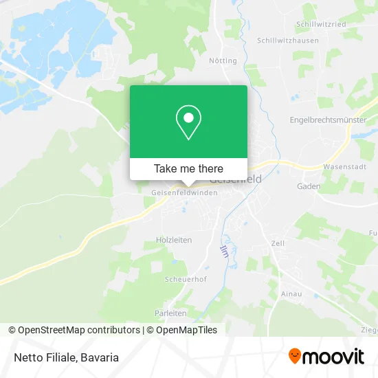 Карта Netto Filiale