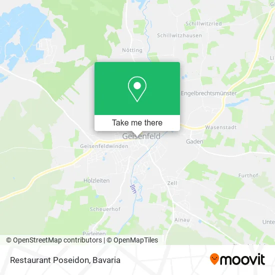 Карта Restaurant Poseidon