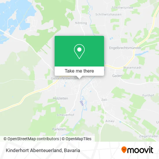 Карта Kinderhort Abenteuerland