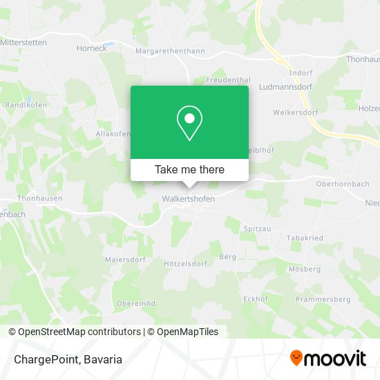 Карта ChargePoint