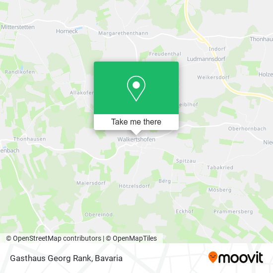 Карта Gasthaus Georg Rank