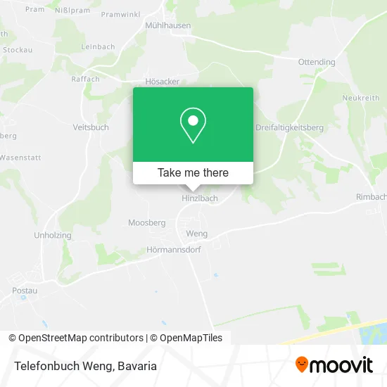 Карта Telefonbuch Weng