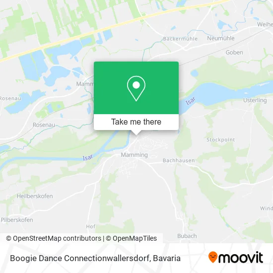 Карта Boogie Dance Connectionwallersdorf