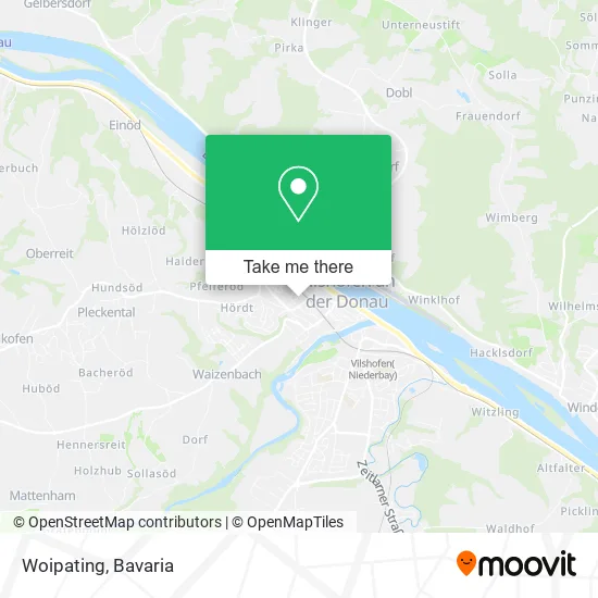 Карта Woipating