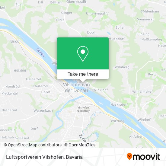Luftsportverein Vilshofen map