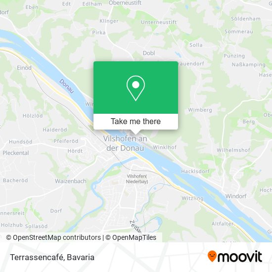Карта Terrassencafé