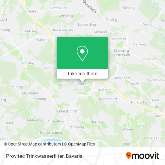 Карта Provitec Trinkwasserfilter