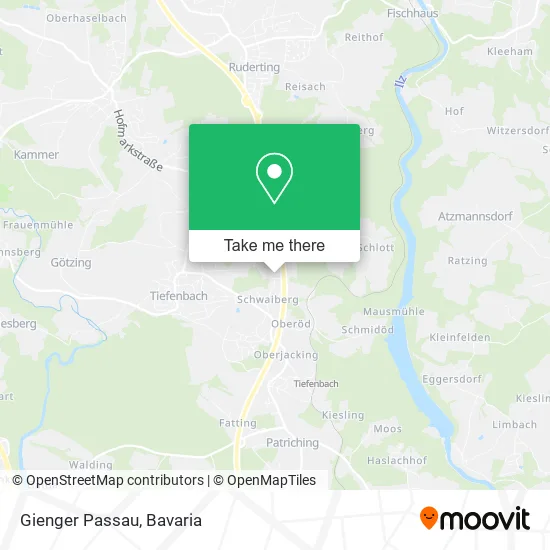 Карта Gienger Passau