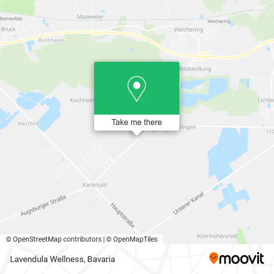 Карта Lavendula Wellness