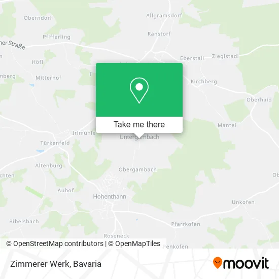 Карта Zimmerer Werk