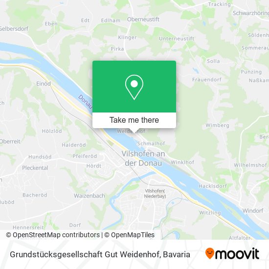 Grundstücksgesellschaft Gut Weidenhof map