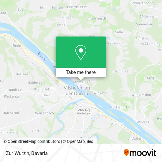 Карта Zur Wurz'n