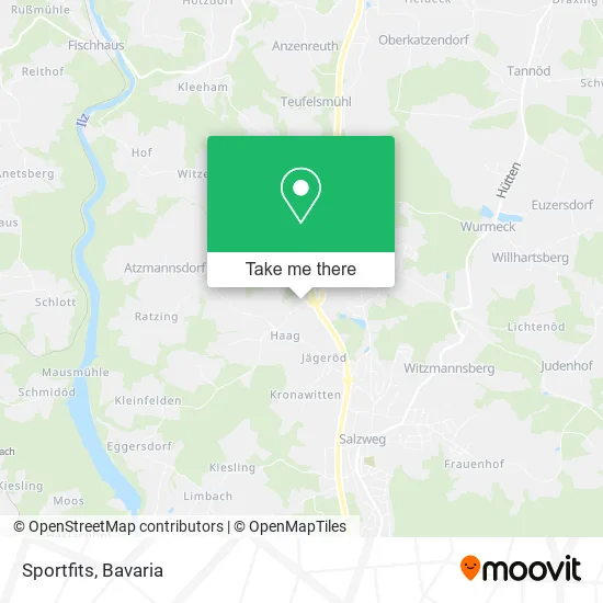 Карта Sportfits