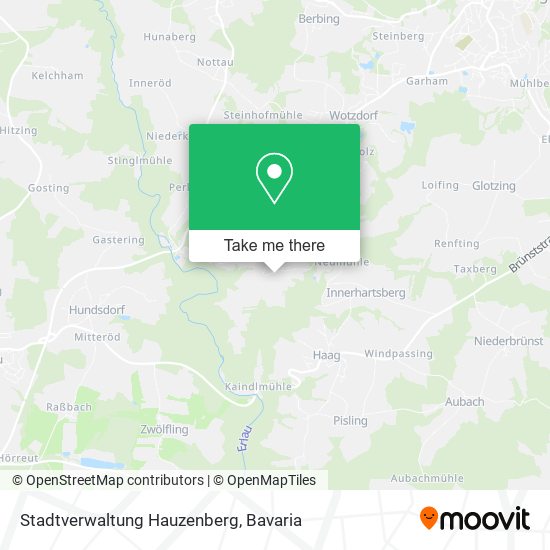 Stadtverwaltung Hauzenberg map