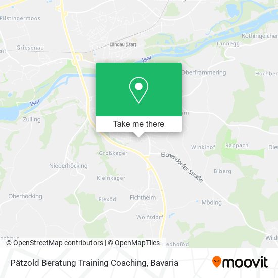 Pätzold Beratung Training Coaching map