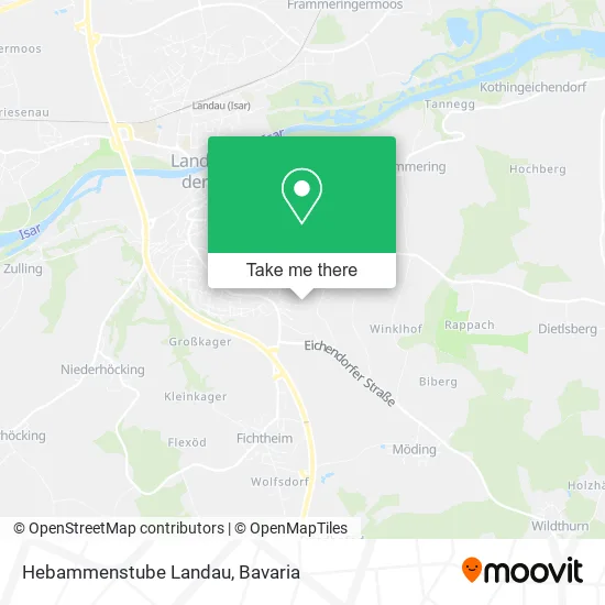 Карта Hebammenstube Landau