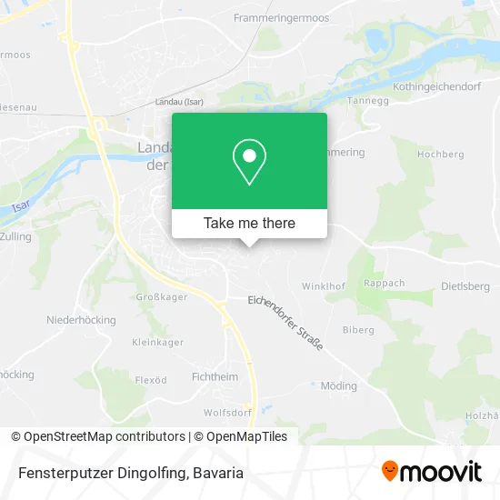 Карта Fensterputzer Dingolfing