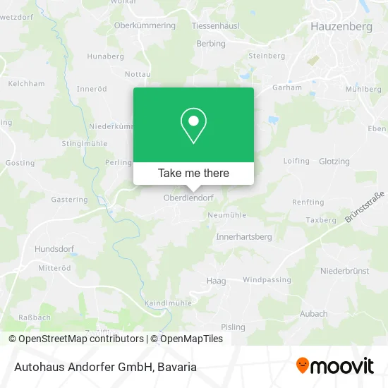Карта Autohaus Andorfer GmbH