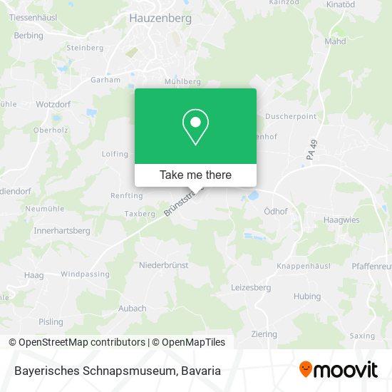 Bayerisches Schnapsmuseum map