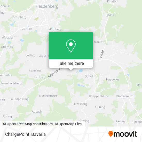 Карта ChargePoint