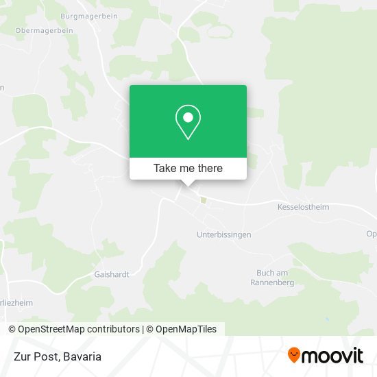 Zur Post map