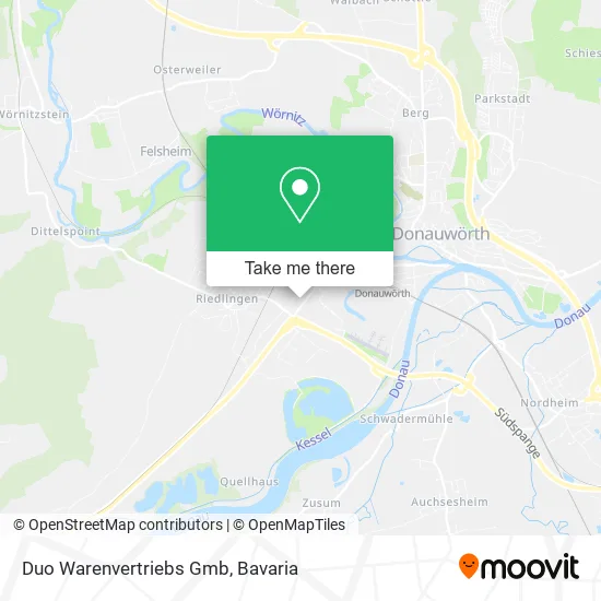 Карта Duo Warenvertriebs Gmb