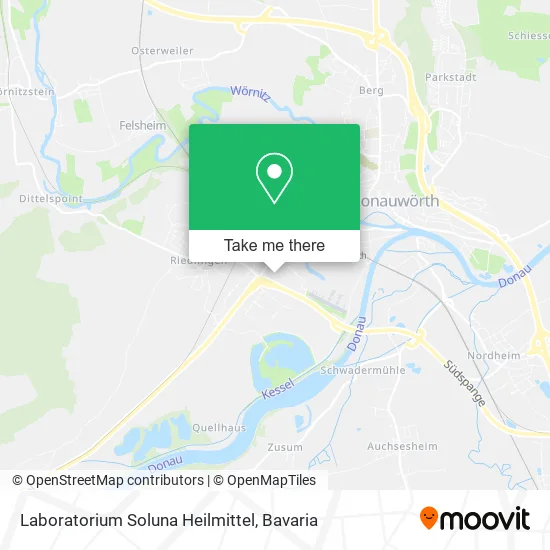 Карта Laboratorium Soluna Heilmittel