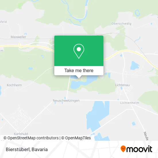 Карта Bierstüberl