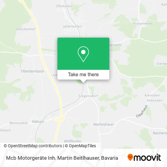 Карта Mcb Motorgeräte Inh. Martin Beitlhauser