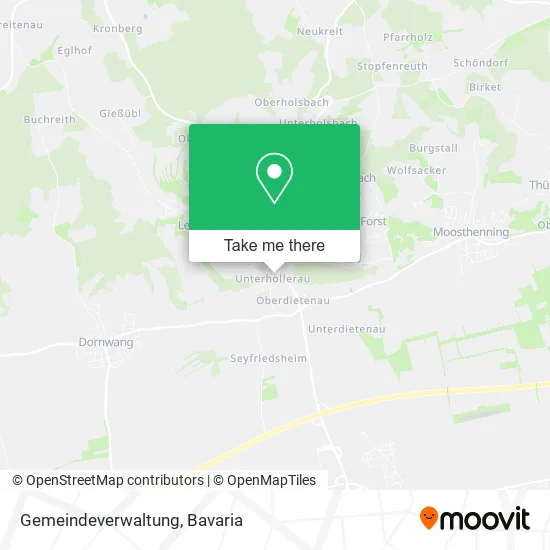 Карта Gemeindeverwaltung