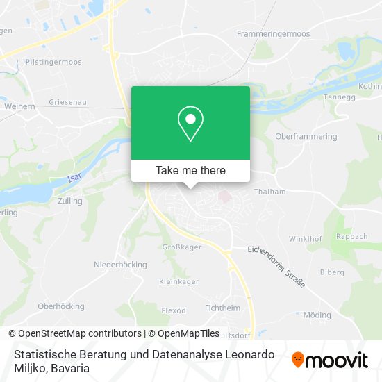 Statistische Beratung und Datenanalyse Leonardo Miljko map