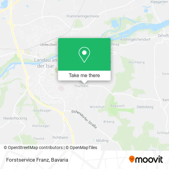 Карта Forstservice Franz