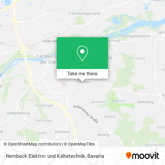 Карта Rembeck Elektro- und Kältetechnik