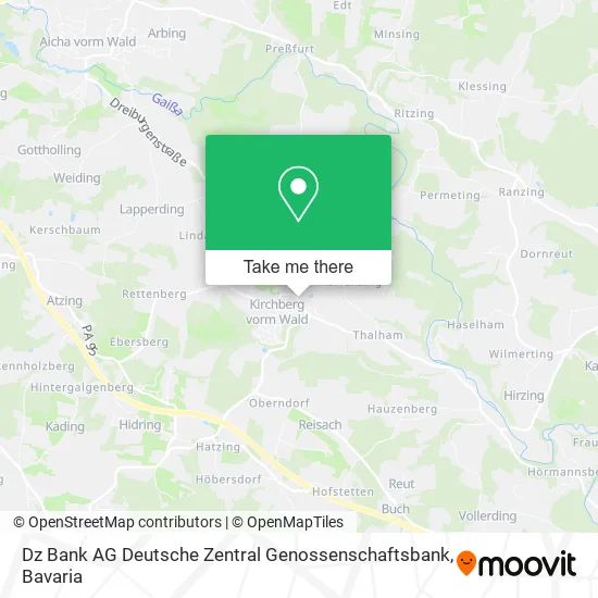 Карта Dz Bank AG Deutsche Zentral Genossenschaftsbank