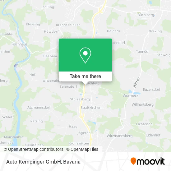 Auto Kempinger GmbH map