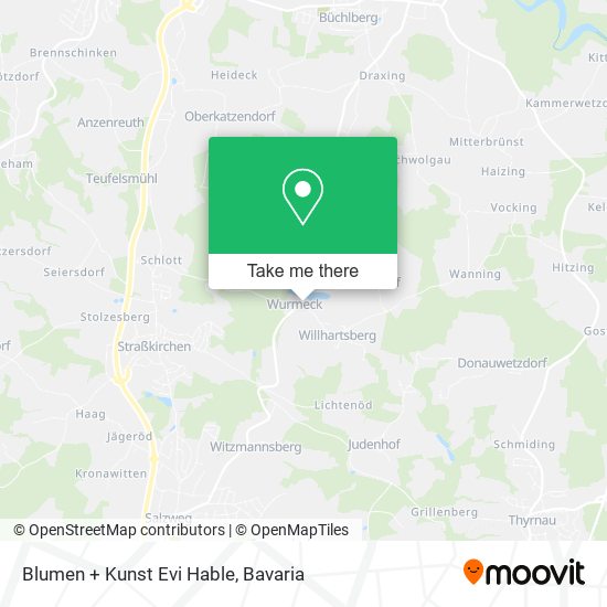Blumen + Kunst Evi Hable map
