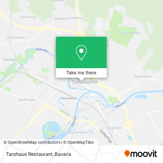 Карта Tanzhaus Restaurant