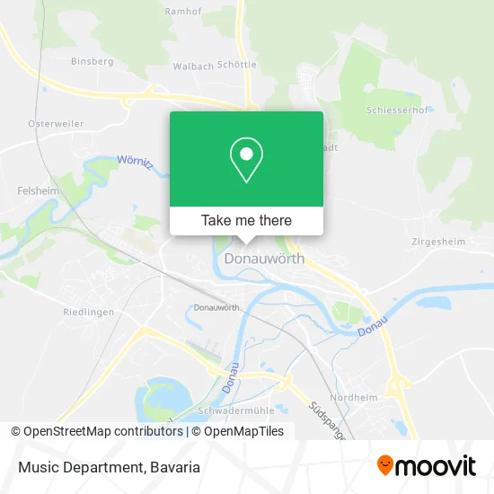 Карта Music Department