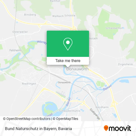 Карта Bund Naturschutz in Bayern