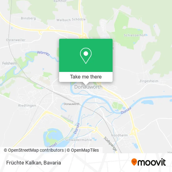 Карта Früchte Kalkan