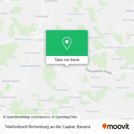 Telefonbuch Rottenburg an der Laaber map