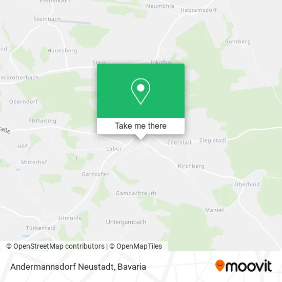 Карта Andermannsdorf Neustadt