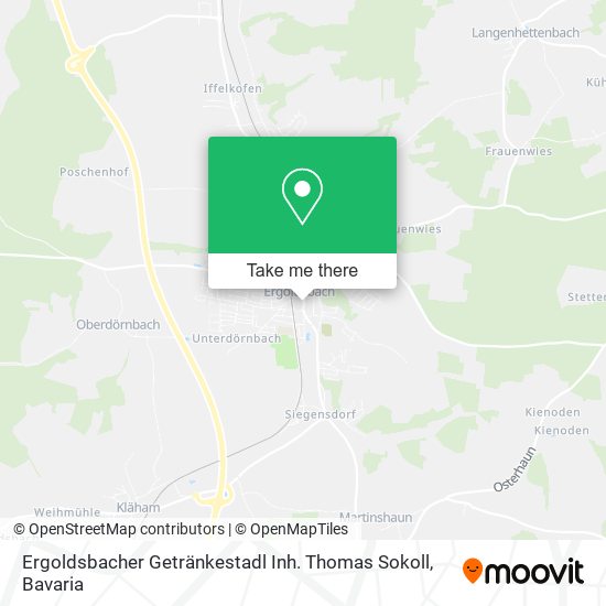 Ergoldsbacher Getränkestadl Inh. Thomas Sokoll map