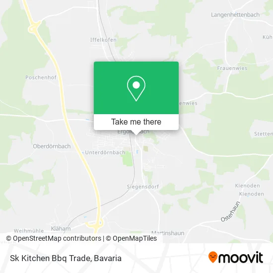 Sk Kitchen Bbq Trade map