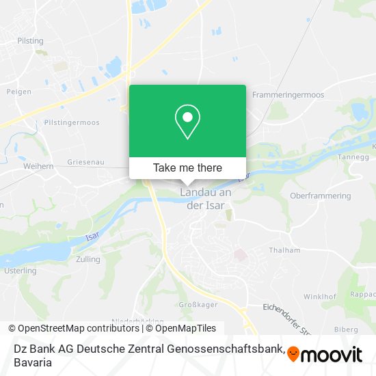 Dz Bank AG Deutsche Zentral Genossenschaftsbank map