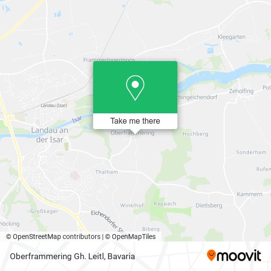 Карта Oberframmering Gh. Leitl
