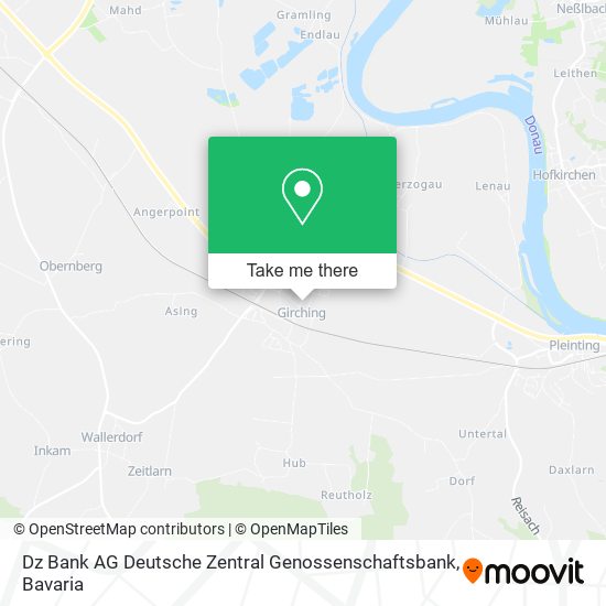 Dz Bank AG Deutsche Zentral Genossenschaftsbank map