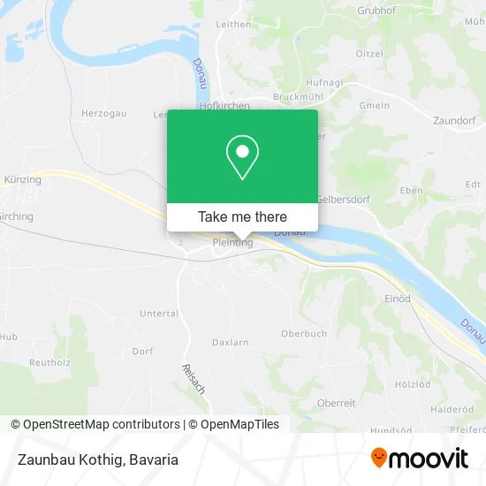 Карта Zaunbau Kothig