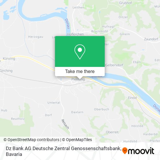 Dz Bank AG Deutsche Zentral Genossenschaftsbank map