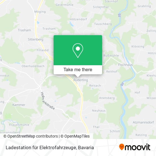 Ladestation für Elektrofahrzeuge map